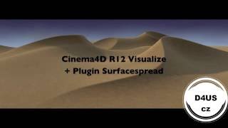 Desert - Cinema4d + Surfacespread