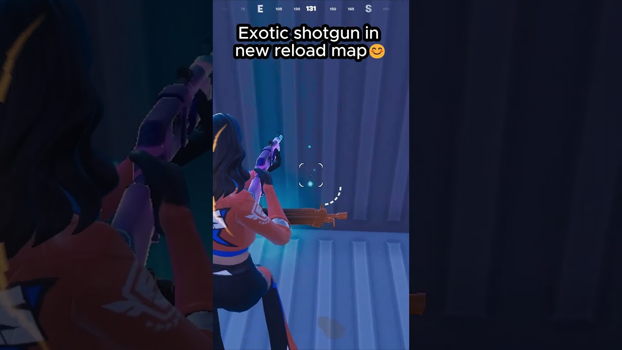 Exotic shotgun in new reload map😊