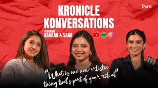 Two artists, one honest conversation - SANA/BAHAAR | KUSHI KUMAR - Kronicle konversation by TAK screenshot 3
