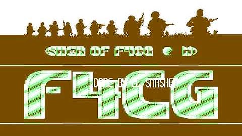 Intro V8 By F4CG ! Commodore 64 (C64)