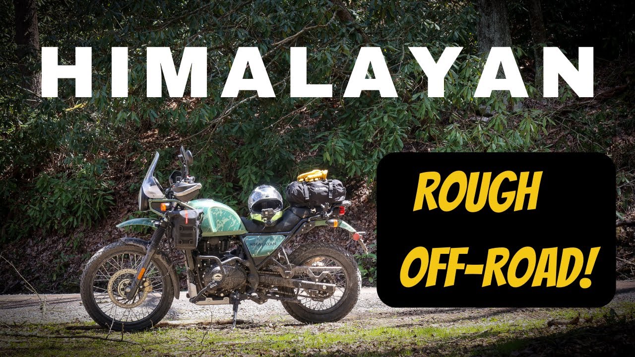 I dropped my 2022 Royal Enfield Himalayan during my first rough off-road adventure.