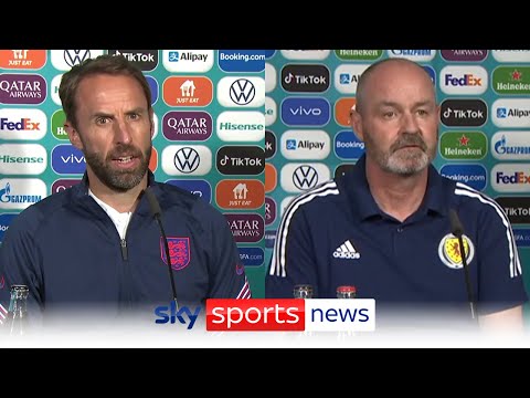 Gareth Southgate & Steve Clarke look ahead to England vs Scotland