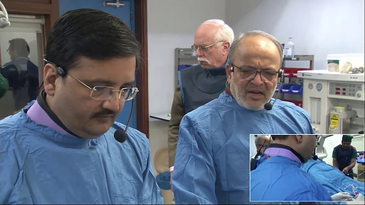 PCI of LAD-D1 bifurcation stenosis (OCT guided)