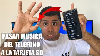 HOW TO TRANSFER MUSIC FROM YOUR CELL PHONE TO AN SD CARD screenshot 1