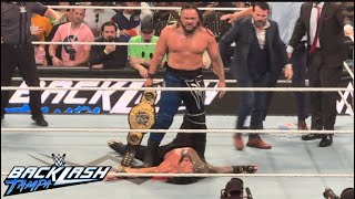 May 9 2026 WWE Backlash Full Show + Off Air Net Worth