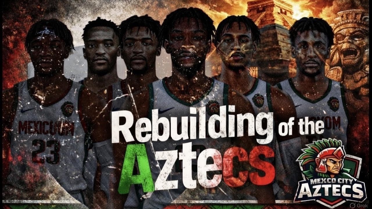 The Rebuilding of the Aztecs | Episode 5 | Offseason #1 | Mexico City Aztecs Rebuild Series