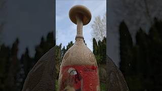 “This escalated FAST 😳”#shorts #mentos #coke #mentoscoke #slowmotion #slowmo #experiment #science