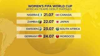 Mondial féminin : 4 nations défendent les couleurs de l’Afrique