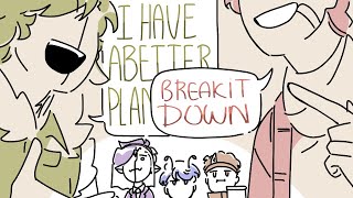 I have a better plan/Break it down || clingyduo animation || DreamSMP