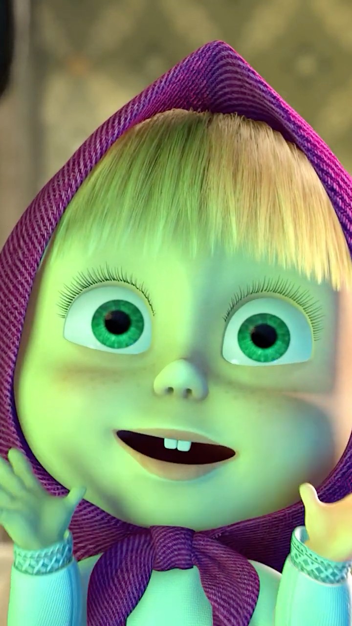 Я тут выросла немножко.. ?? #Shorts #машаимедведь #ВитаминРоста #MashaandtheBear