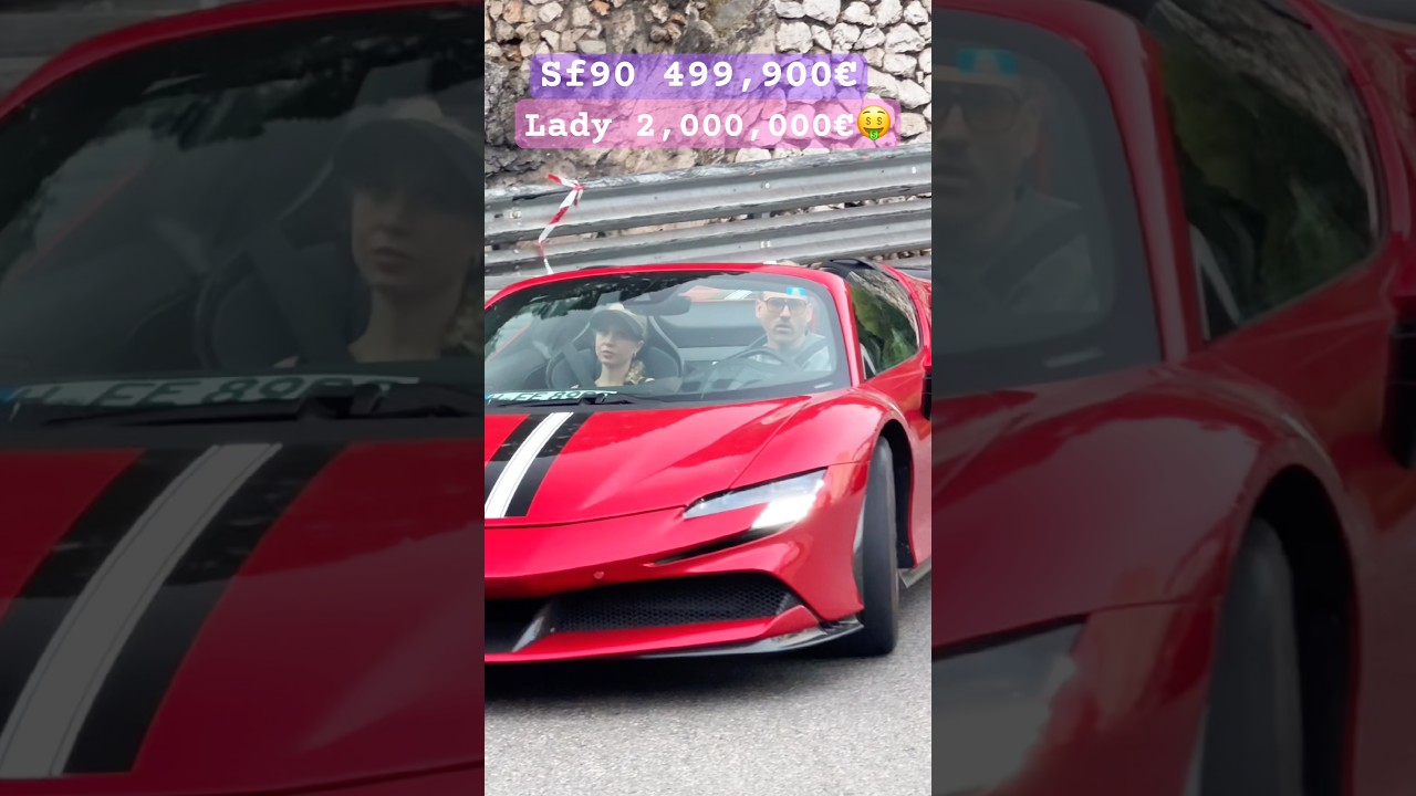 Lifestyle in monaco #monaco #ferrari #millionaire