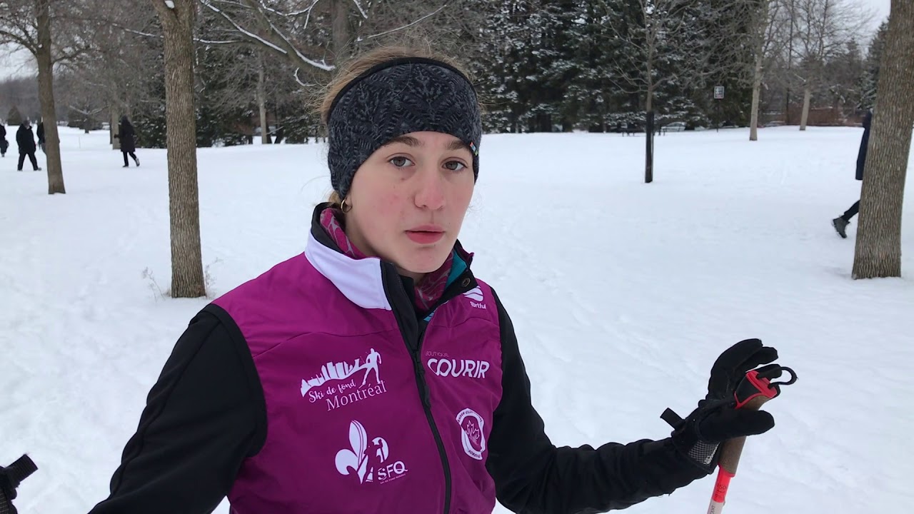 04 Monter Un Ciseaux Initiation Au Ski De Fond Youtube