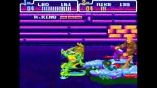 Lets Play Teenage Mutant Ninja Turtles IV: Turtles in Time (Part 2) With Zootedd