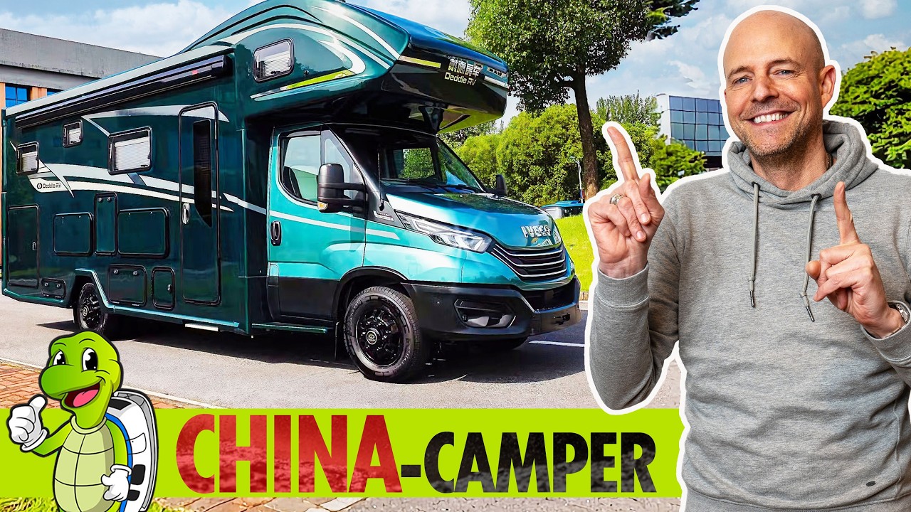 CHINA XL-WOHNMOBIL für DEUTSCHLAND | 48 VOLT Elektrik | 18 qm Wohnfläche | Deddle RV Carbonic Liner