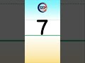 How To Write The Number 7 Writing Practice Get Solution Of Math GSM 