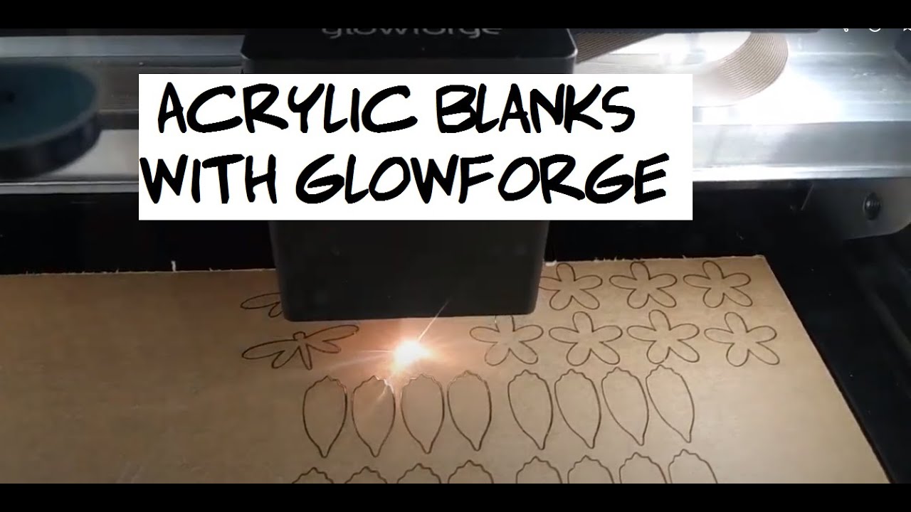 Cutting the Acrylic Blanks for Molds Using a Glowforge