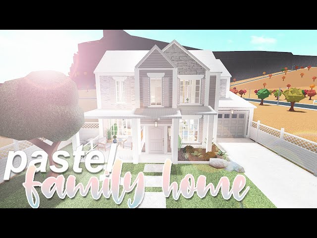 Roblox Bloxburg Pastel Family Home 112k Youtube - best roblox bloxburg 355k cheap bloxburg houses