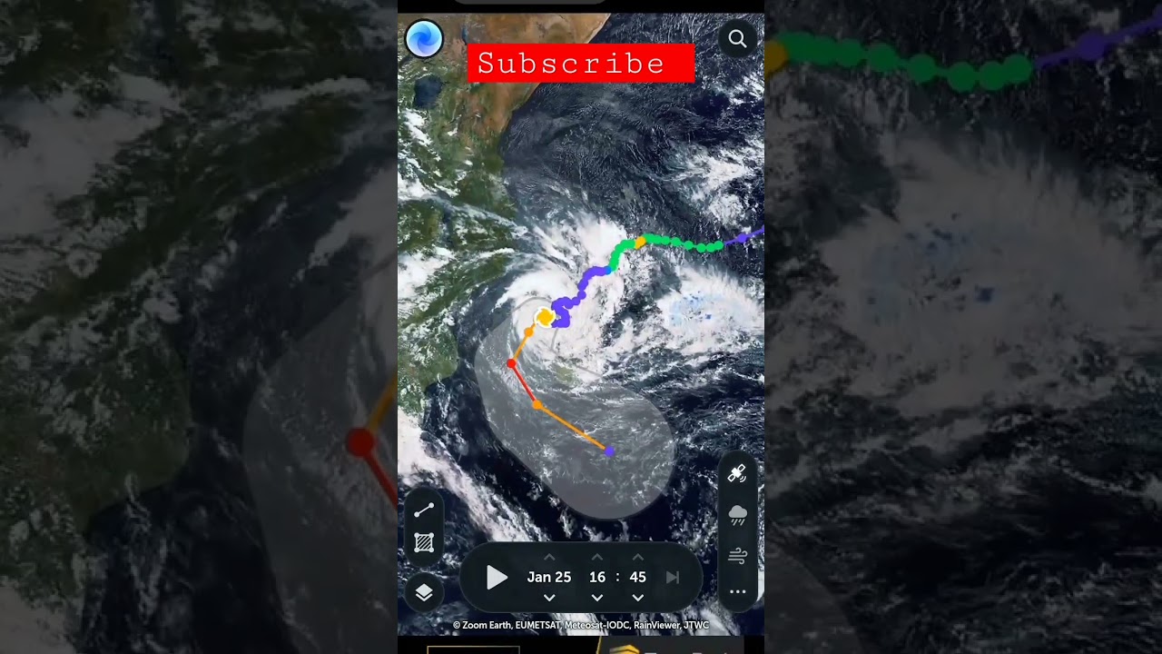 Massive Rain Expected in Madagascar due to Tropical Storm From Next few Days #tropicalstorm #live