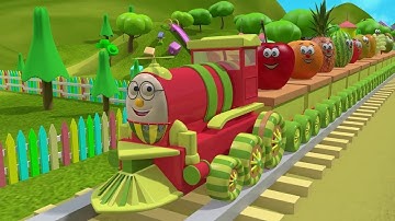 "Allemaal aan boord van de Choo Choo Fruittrein! 🍉🍌 Het ultieme zoete avontuur wacht!"