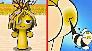 Sprunki Run Vs Help Me Tricky Story - I Found All Max Level Up New Update ASMR Gameplay #1178