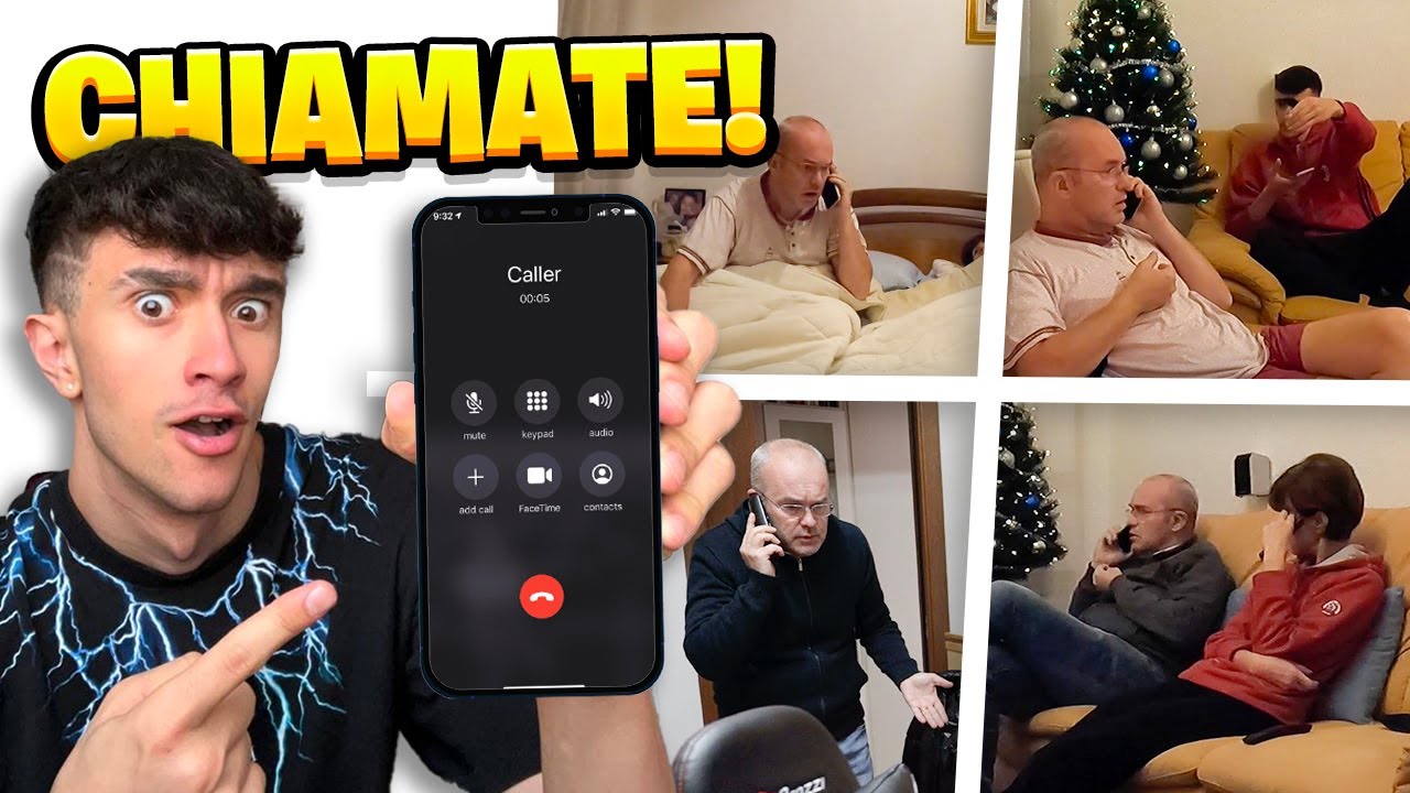 SCHERZO TELEFONATE STRANE alle 3 DI NOTTE a MIO PAPÀ! *LEGGENDARIO*
