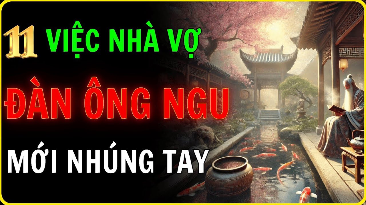 Outline Video 11 Điều Đàn Ông Khôn Ngoan Không Nên Nhúng Tay Vào Khi Ở Nhà Vợ - Học Từ Cổ Nhân