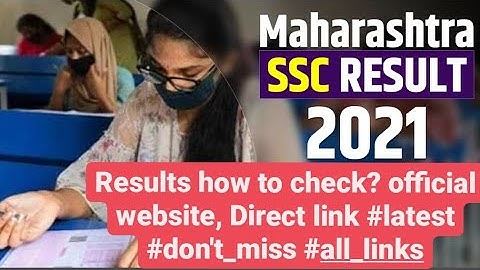Maharashtra SSC 2021 Results how to check? official website, Direct link 💯 #latest #don