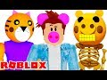 ИНФЕКЦИЯ СВИНОК захватила МИР в ROBLOX. Кид стал свиньей и дикой кошкой тигром в роблоксе