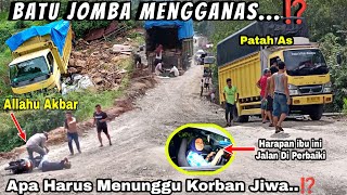 Sopir Bertaruh Nyawa❗Batu Jomba Mengganas Truk Patah AS Masuk Jurang,Pengendera Motor Pingsan#truck by PENGUKUR JALANAN 2,869 views 3 weeks ago 22 minutes