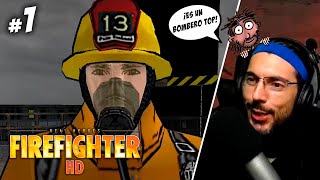 ¡CÓMO SER UN BOMBERO TOP! :) | REAL HEROES: FIREFIGHTER HD #1 | Gameplay Español screenshot 2