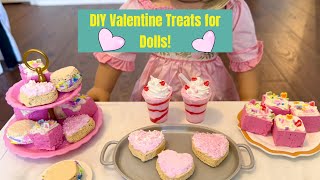 DIY Valentine Treats for American Girl Dolls! 💝