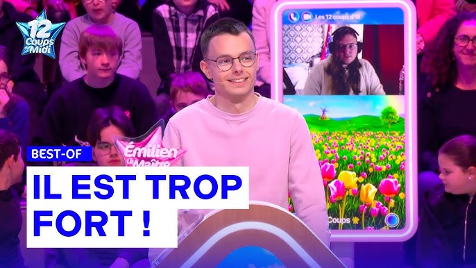 Xavier et Émilien s'associent pour faire annuler une question dans Les 12  coups de midi - YouTube