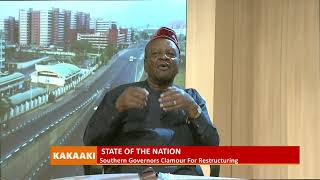 Former Governor of Akwa Ibom State, Victor Attah speaks on the state of the nation