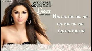 Selena gomez & the scene - dices karaoke