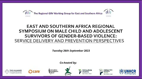 {Symposium on Male Child and Adolescent Survivors of GBV} GBV & CP AoRs Field Cooperation Framework