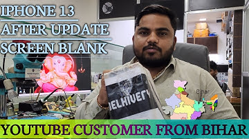 IPhone 13 After Update green screen solution ! IPhone 13 Blank screen how to fix ? ! Hindi