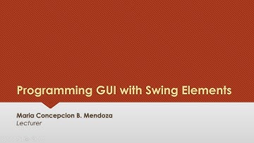GUI with Swing Elements and JPanel | OOP | GUI in Java | NetBeans | Filipino (Tagalog)