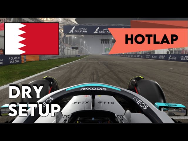 F1 22 Bahrain Setup Guide For Dry and Wet Conditions