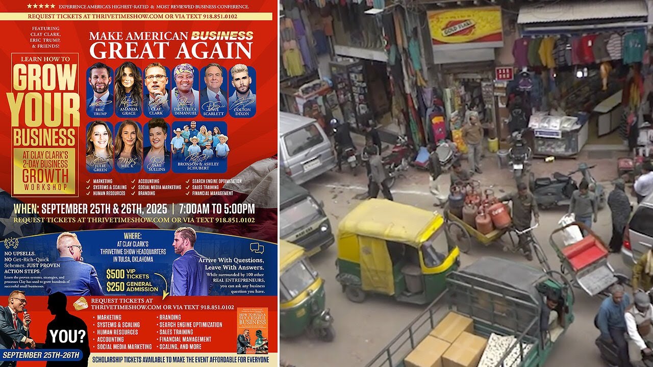 Have Tickets for the September 25th & 26th 2025 ThrivetimeShow.com Business Conference??