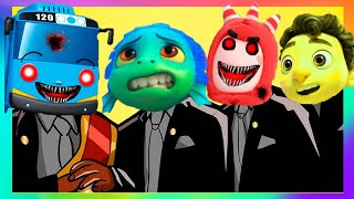 Pixar's Luca 2021 & Tayo The little bus.EXE & Luca 2021 & Oddbods.EXE - Coffin Dance (Cover) Meme