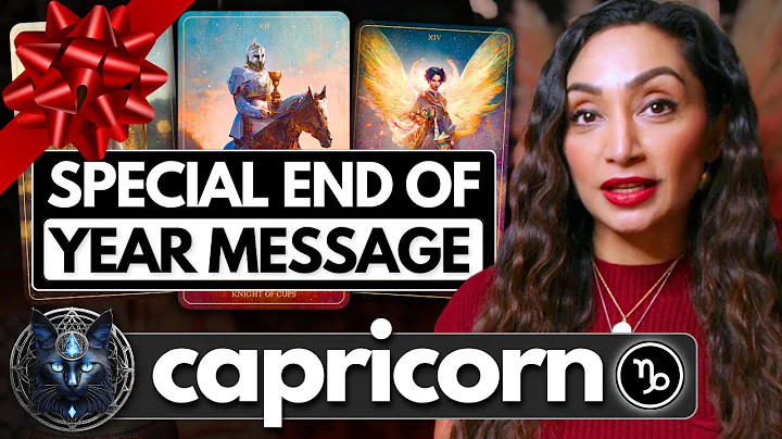CAPRICORN ♑︎ "Watch This BEFORE The Year Ends!" 🐞 Capricorn Sign ☾₊‧⁺˖⋆