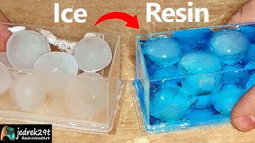 Ice Resin. Cast Ice in Epoxy Resin. Will it work?