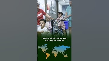 Người Hà Nội gửi nước chi viện dân chung cư Thanh Hà #shorts