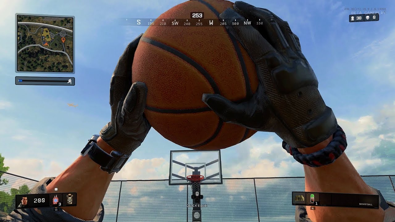 Playing BASKETBALL in the *NEW* Call of Duty Battle Royale YouTube