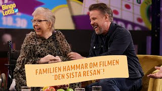 Familjen Hammar berättar om filmen "Den sista resan" i BingoLotto!