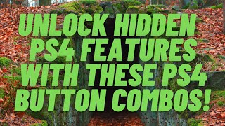 Unlock Hidden #PS4 FEATURES & MENU ITEMS with  these PS4 button combos! screenshot 4