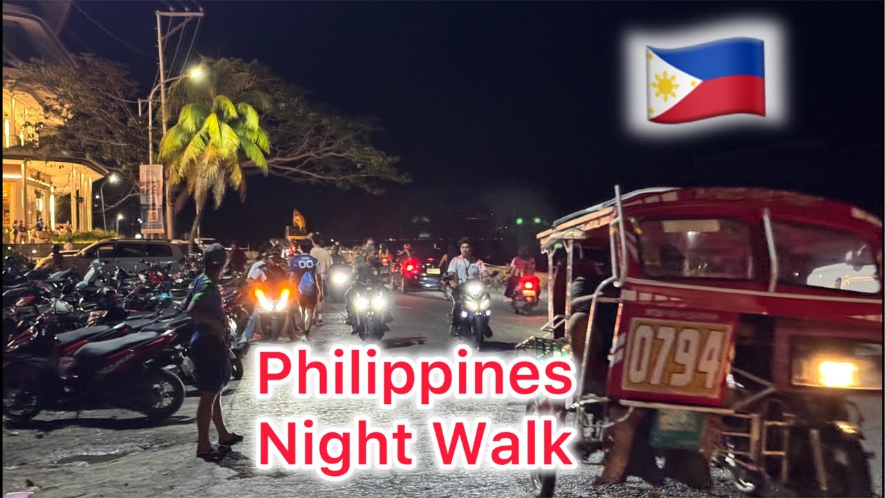 🇵🇭Philippines| Expat Night Walk Dumaguete City!🚦
