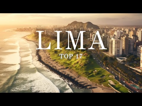 Lima, Peru 🇵🇪 in 4K ULTRA HD 60FPS Video by Drone