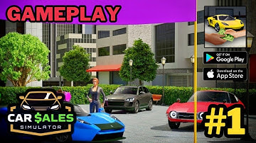 Car Sale Simulator 2023 - First Gameplay Walkthrough (Android, iOS) | #jerryisgaming #1