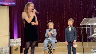 3 Year Old Sings Goodness Of God - The Protsenko Family